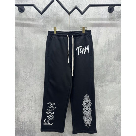 CHROME HEARTS 크롬하츠 7075 매티 보이 팀 폴 플로랄 크로스 스웨트 팬츠