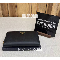 김*이 고객님 프라다 사피아노 장지갑 금장