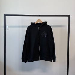 CHROME HEARTS 크롬하츠 트리플 크로스 후드 집업