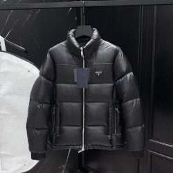 PRADA 프라다 25110 파이핑 다운 패딩