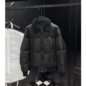 PRADA 프라다 25111 시어링 다운 패딩 자켓