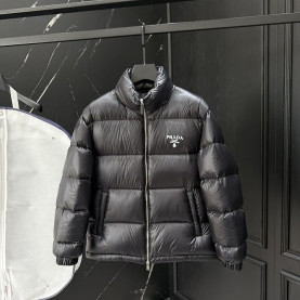 PRADA 프라다 25197 로고 다운 패딩