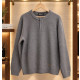 LOROPIANA 로로피아나 7컬 울 헨리넥 니트스웨터 7COLOR