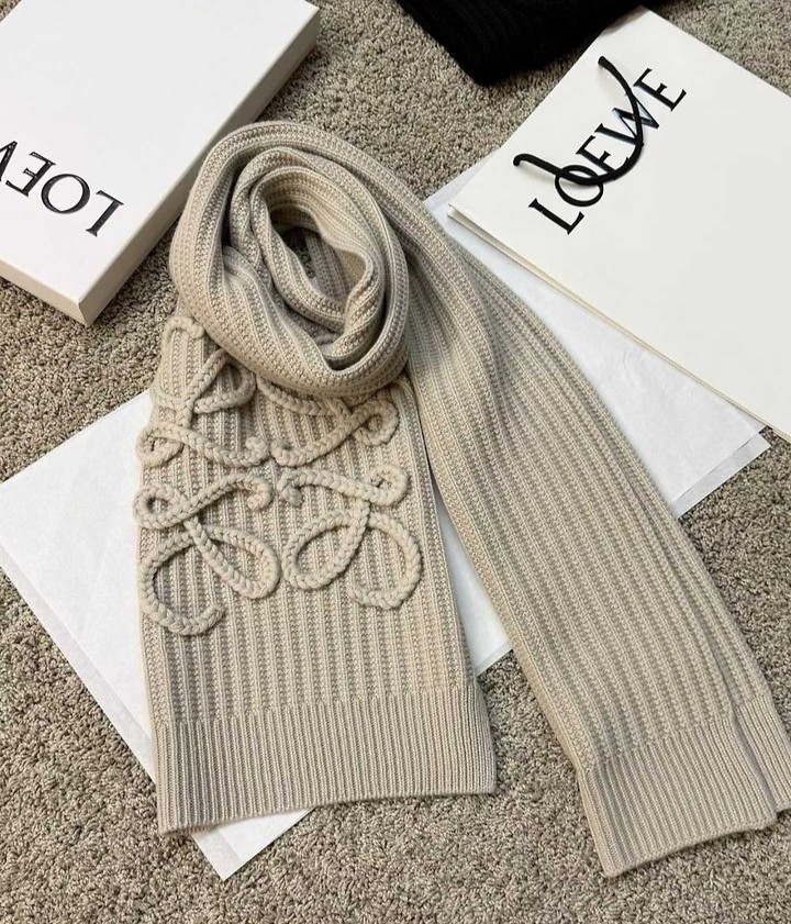 LOEWE 로에베 캐시미어 숄 머플러